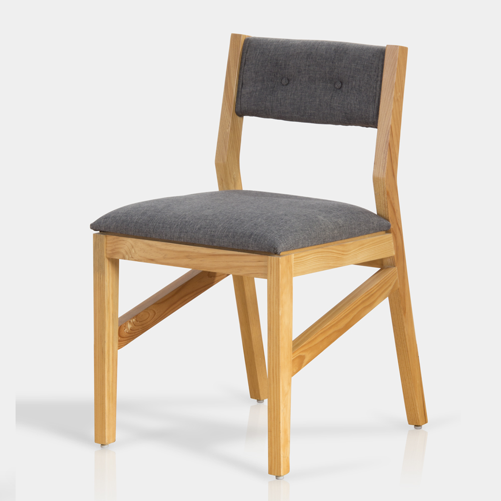 Silla de Madera para Comedor Moderna Acojinada Diseño Tradicional ... Silla de Madera para Comedor Moderna Acojinada Diseño Tradicional ...